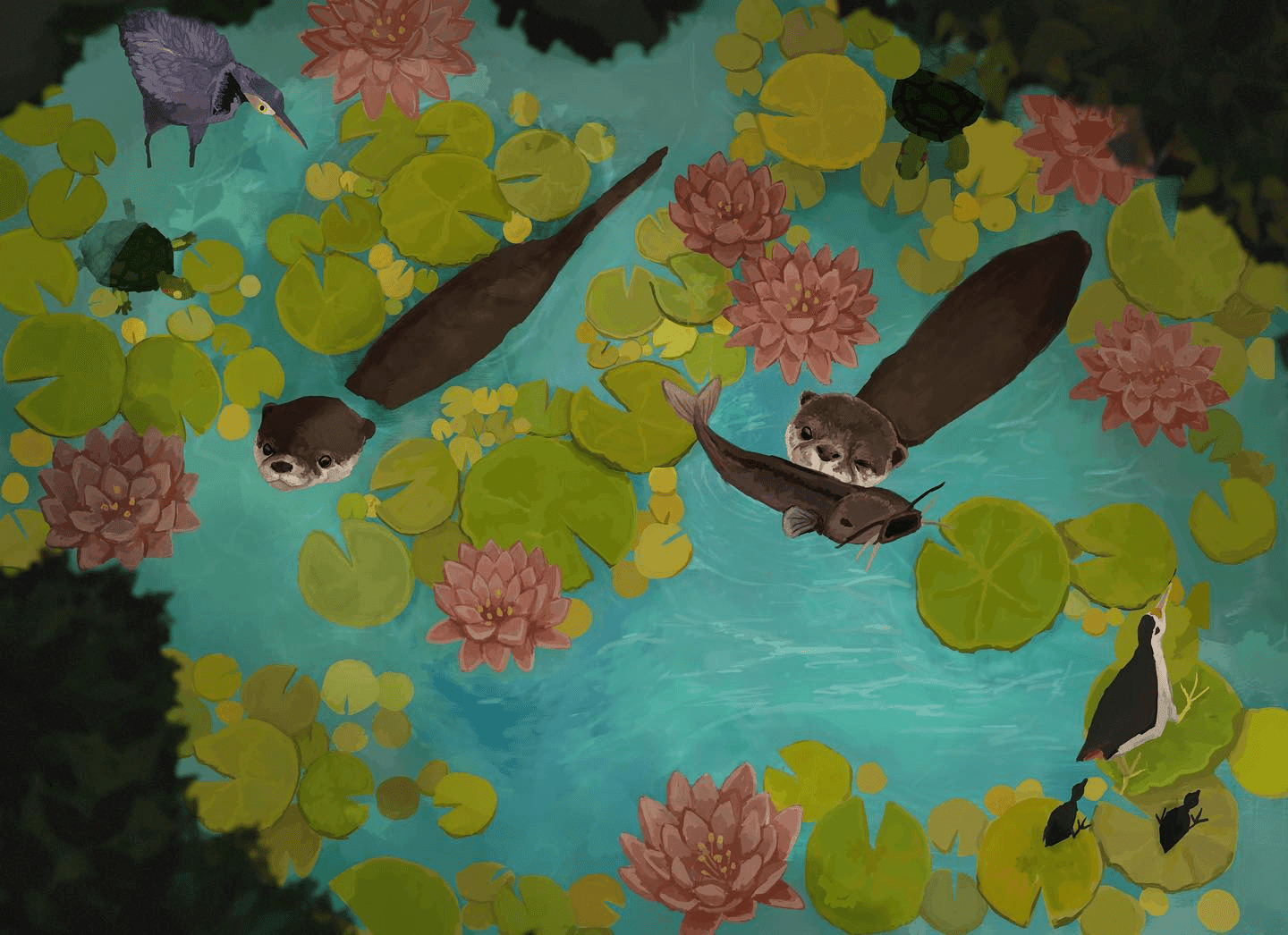 Secret pond